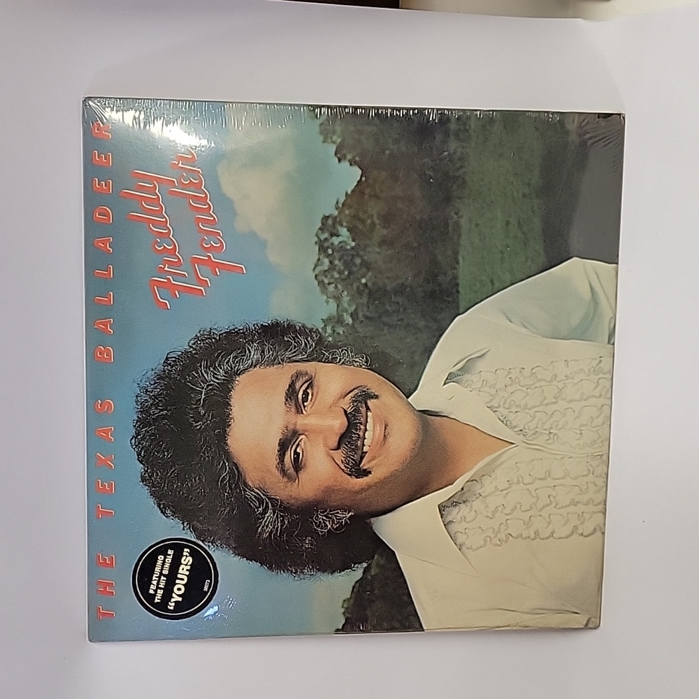 FREDDY FENDER (1979) ALBUM (still sealed in plastic) feat. "YOURS"